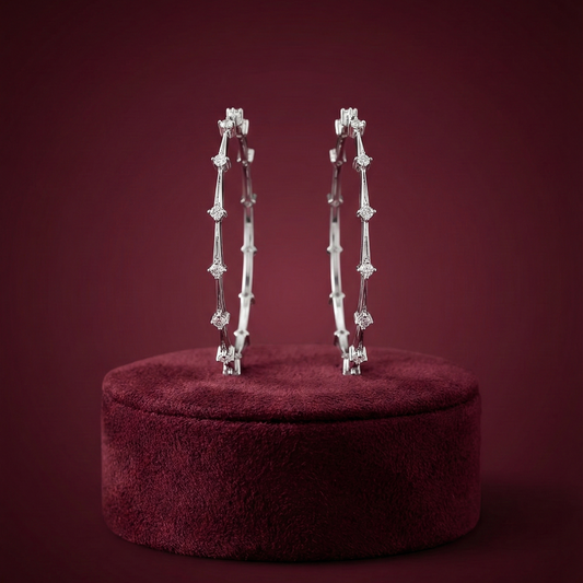 Silver Bangle Pair CJCBA005