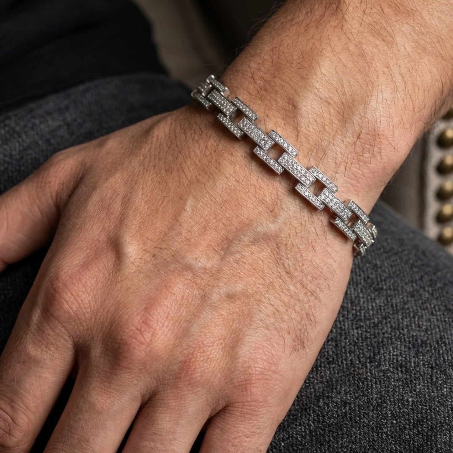Icedout Bar Bracelet CJCB003