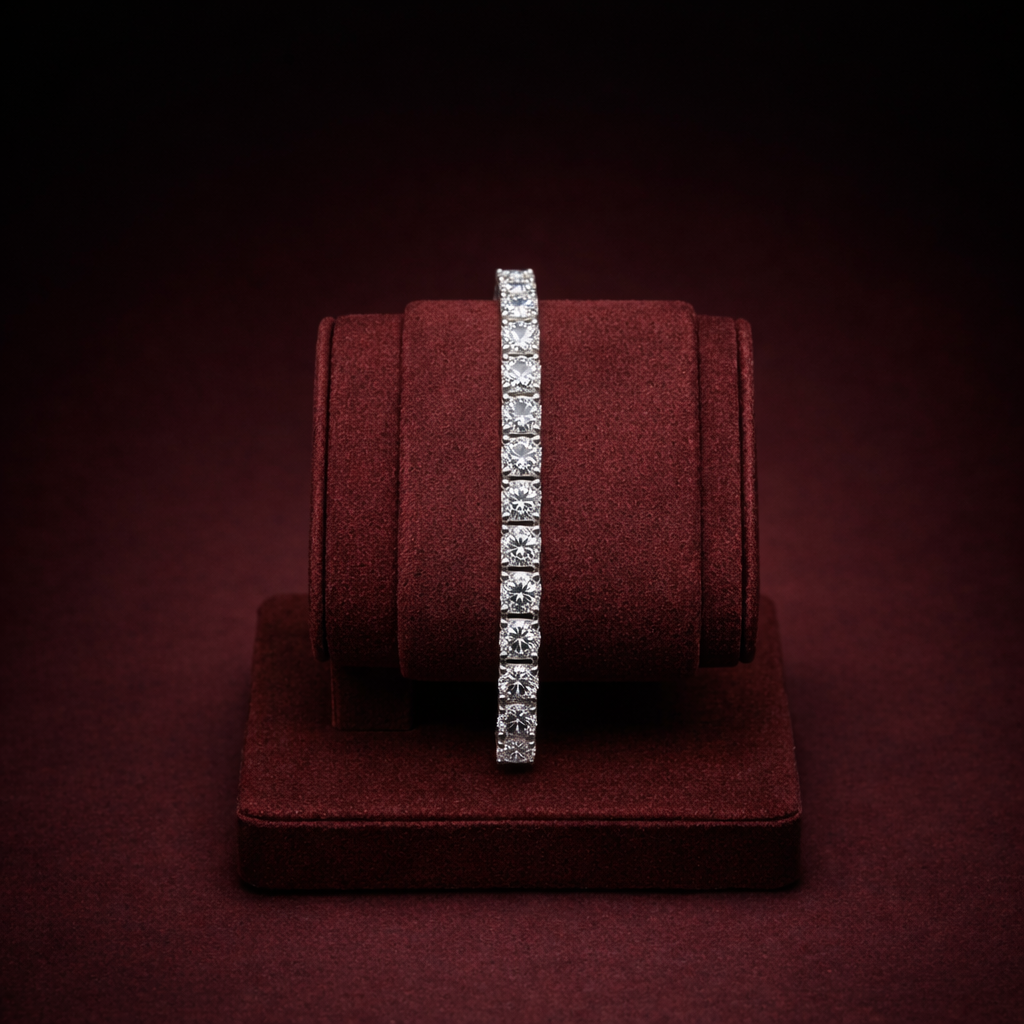 Moissanite Tennis Bracelet