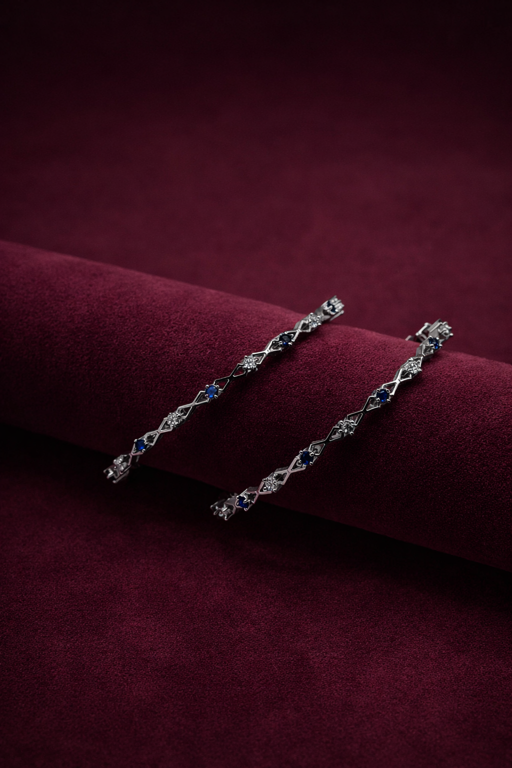 Silver Bangle Pair CJCBA002