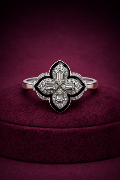 Silver Ring & Bracelet CJWCB046