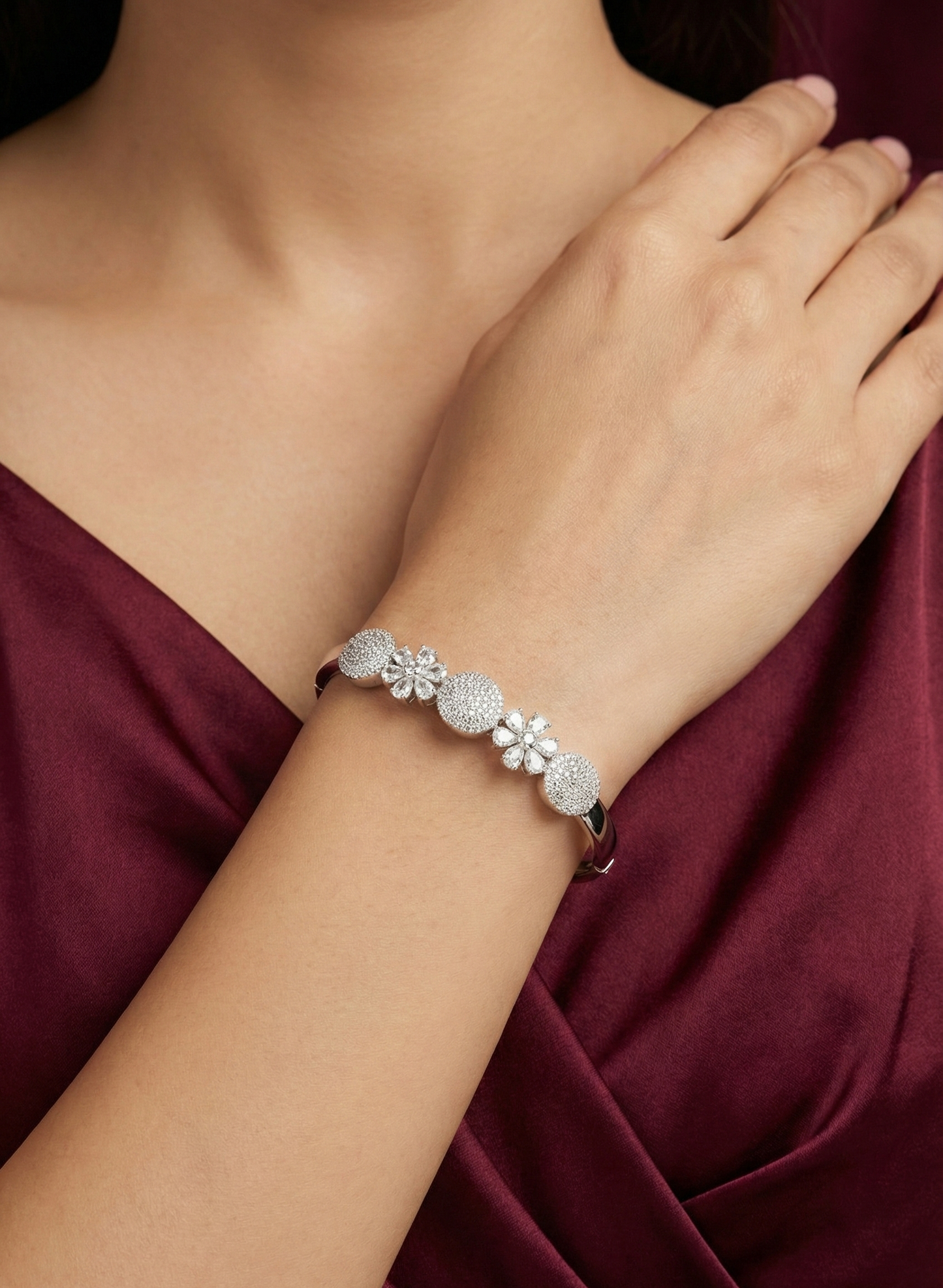 Silver Bracelet  CJWCBO65