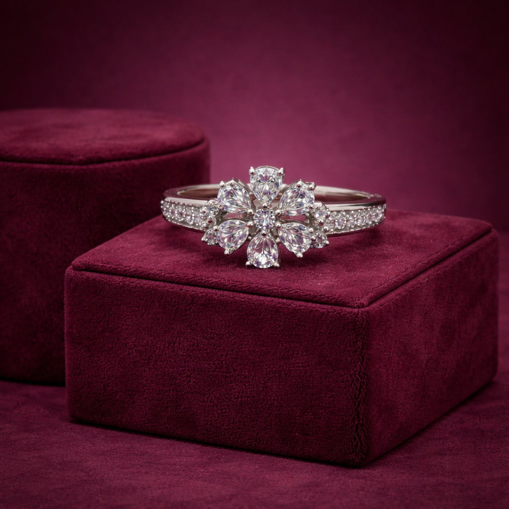 Silver Ring & Bracelet CJWCB043