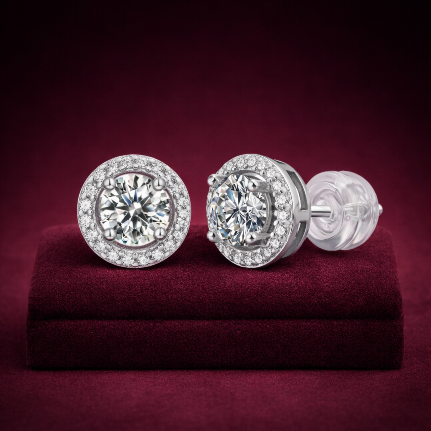 Round Frame Stud CJME006