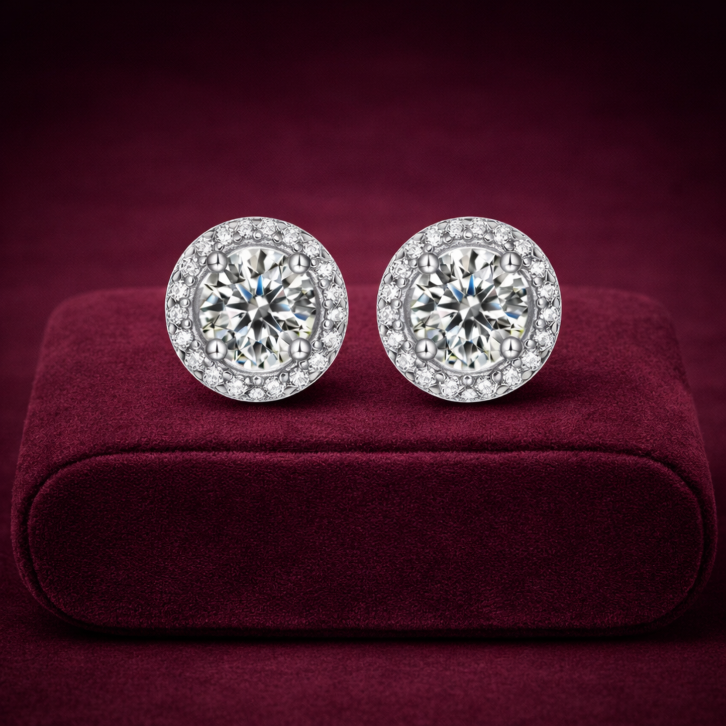 Round Frame Stud CJME006