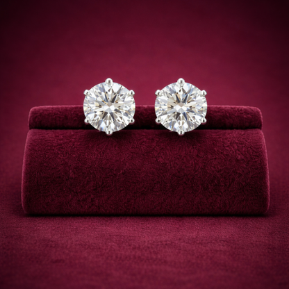 Round Stud 4ct CJME002