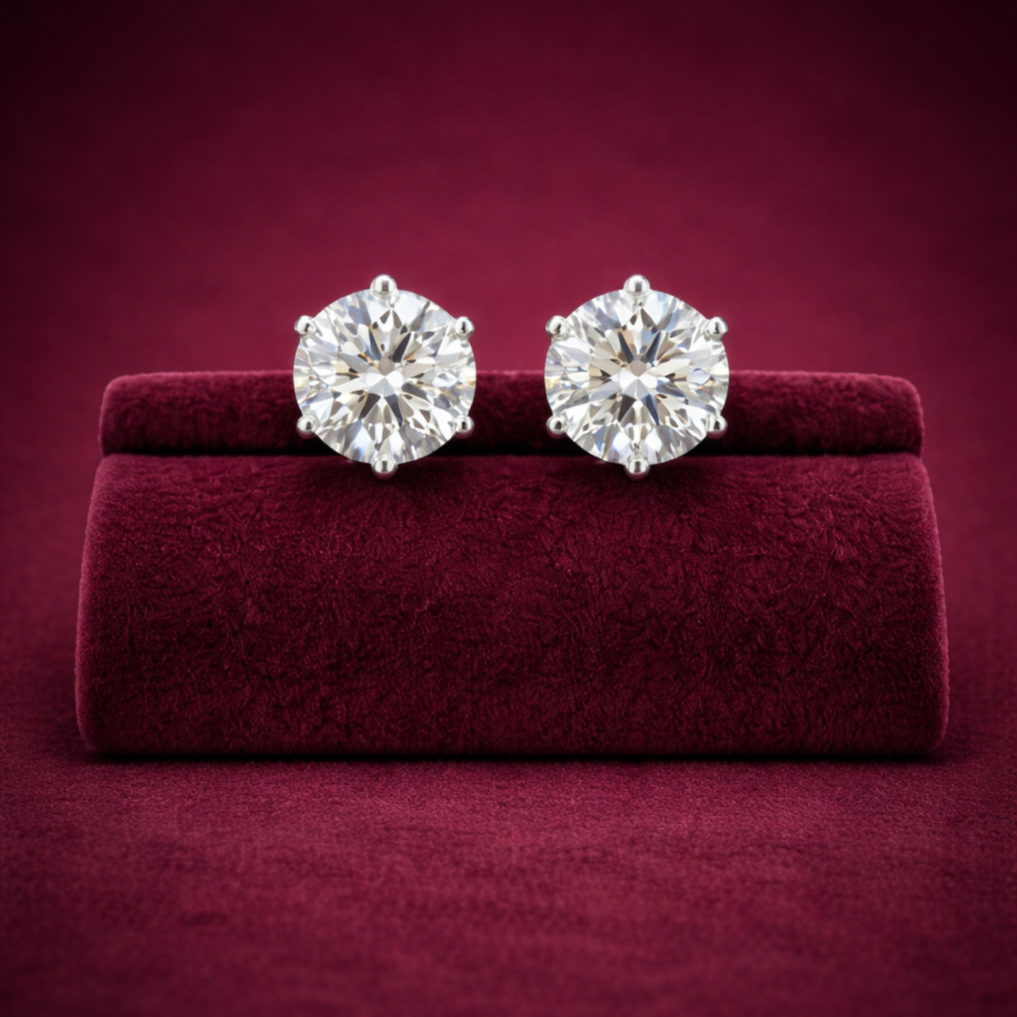 Round Stud 6ct CJME003