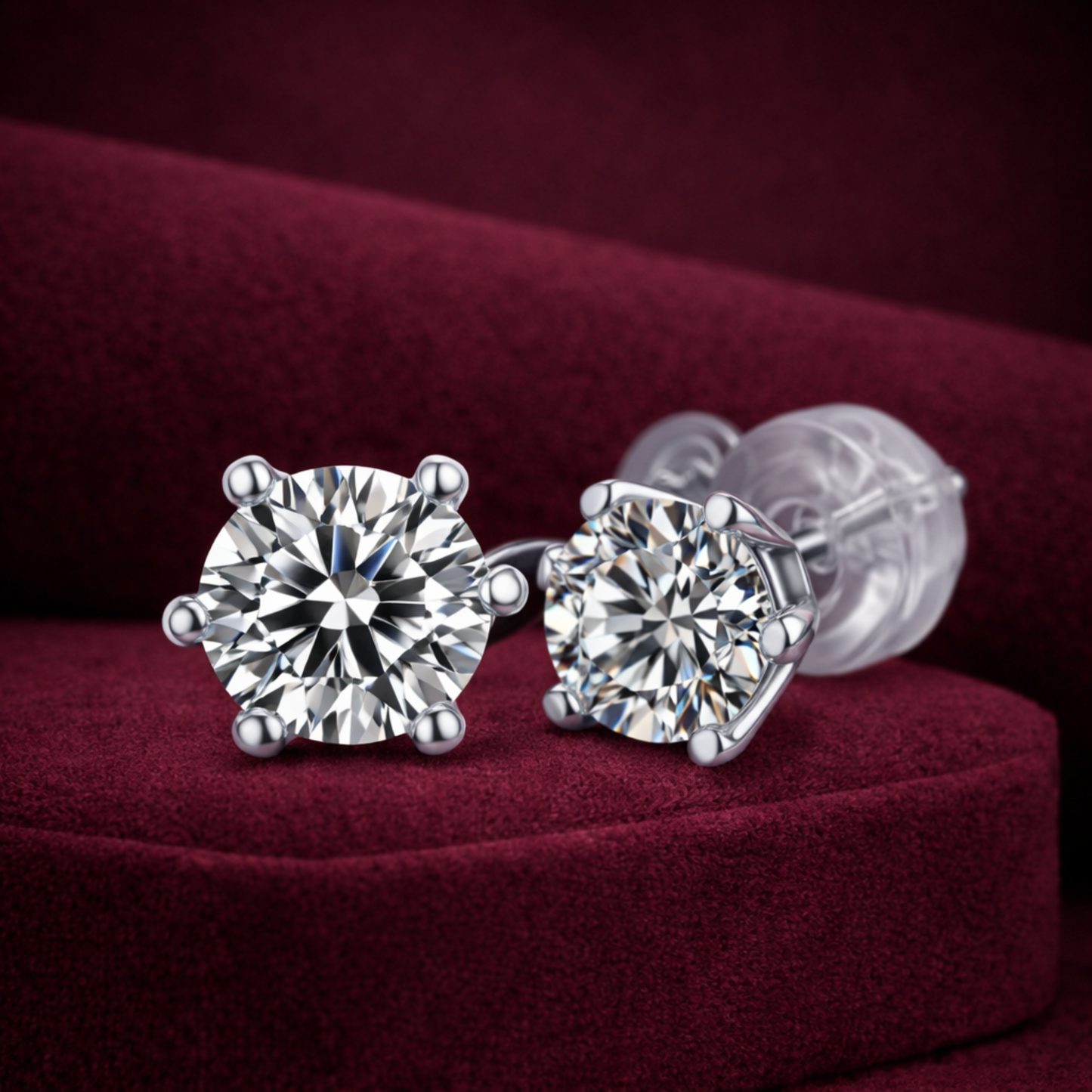 Round Stud 6ct CJME003