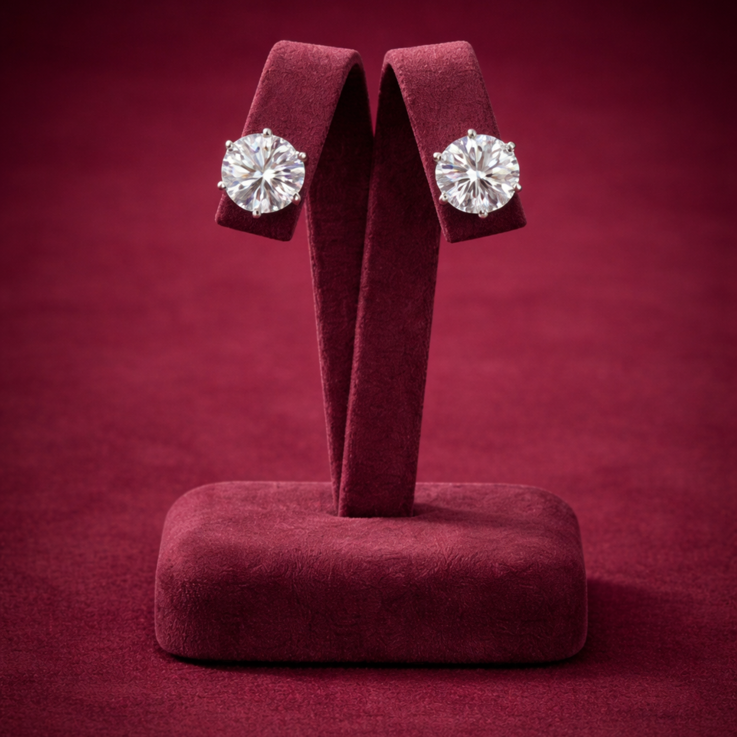 Round Stud 4ct CJME002