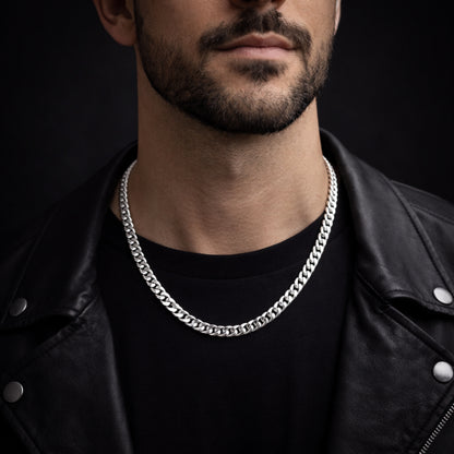 925 Curb Chain Thin CJSC003