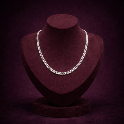 925 Curb Chain Thin CJSC003