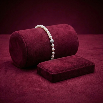 Silver Pearl Bracelet CJPRB001