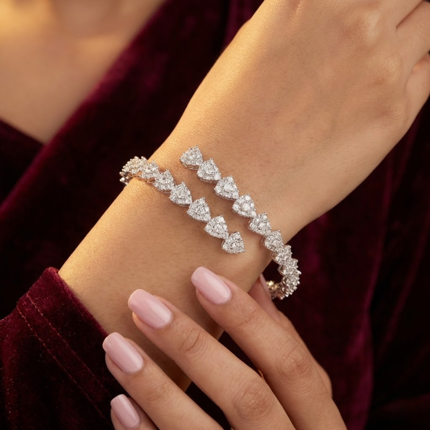 Silver Bracelet  CJWCB091