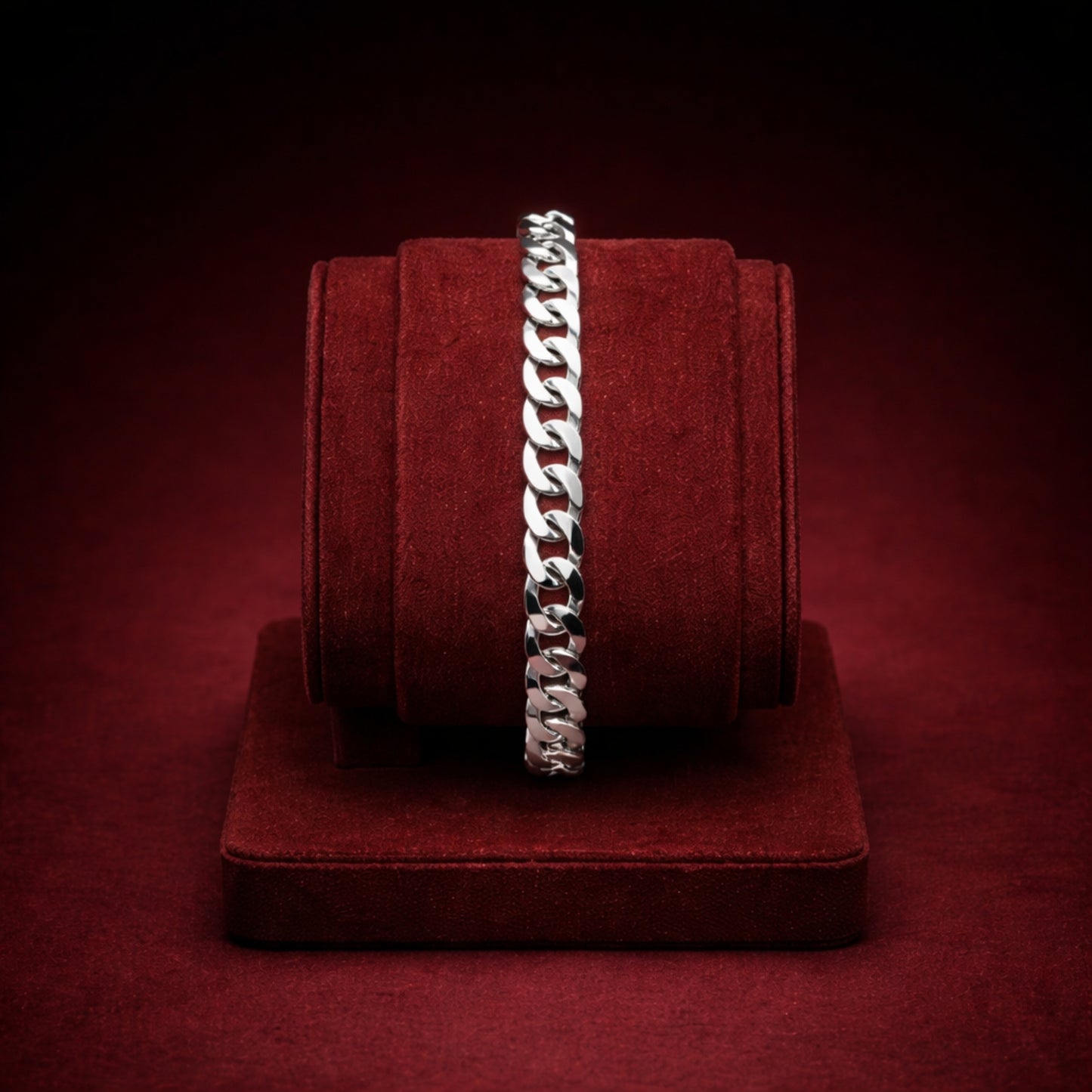 925 Medium Curb Bracelet CJSB002
