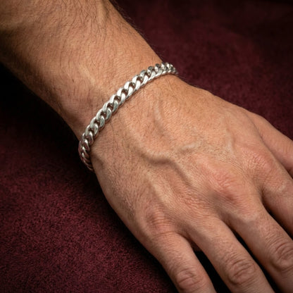 925 Thin Curb Bracelet CJSB001