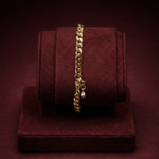 Moissanite Cuban Bracelet CJGM001