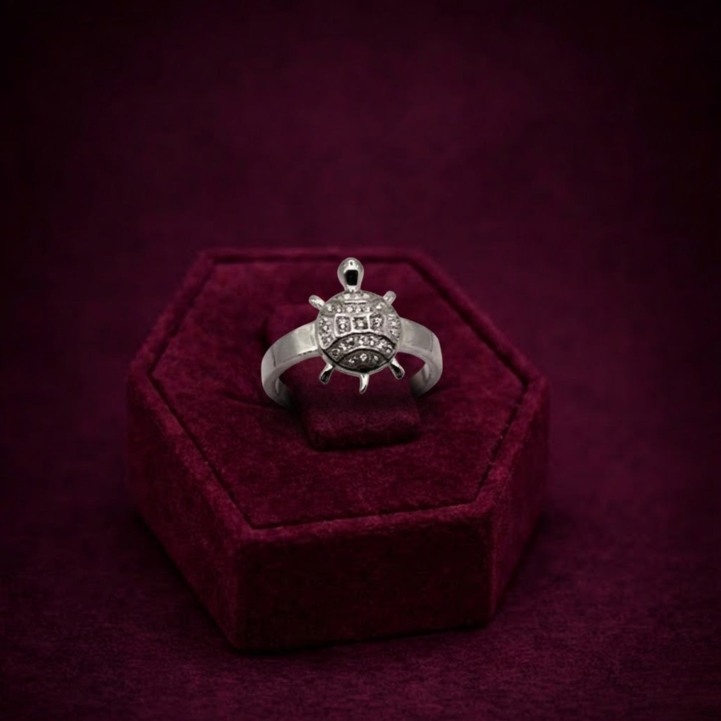 Iced Out Italian Silver Ring CJCZ014