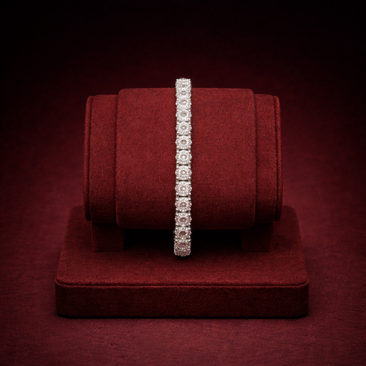 Moissanite Tennis Bracelet CJMT004