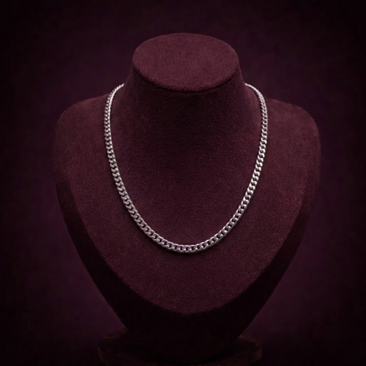 925 Curb Chain Thin CJSC002